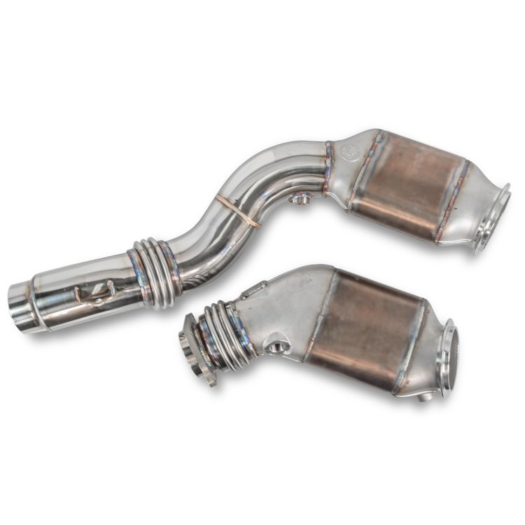Downpipe-Kit 200CPSI EU6 with OPF BMW M2 Competition S55